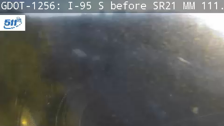 I-95 S before SR21 MM 112 live camera view