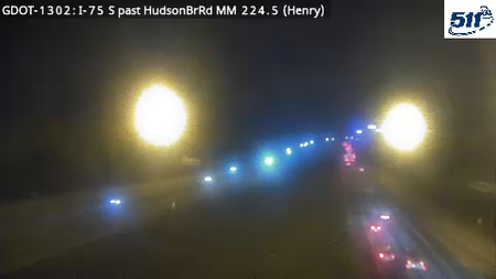 I-75 S past HudsonBrRd MM 224.5 live camera view
