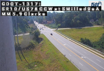 SR10/US78 CCW at SMilledgeAve MM 5.9 live camera view