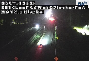 SR10Lp CCW at OglethorpeAve MM 15 live camera view