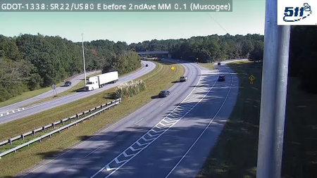 SR22/US80 E before 2ndAve MM 0.1 live camera view