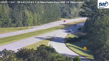 SR540/US80 E at ManchesterExpy MM 10 live camera view