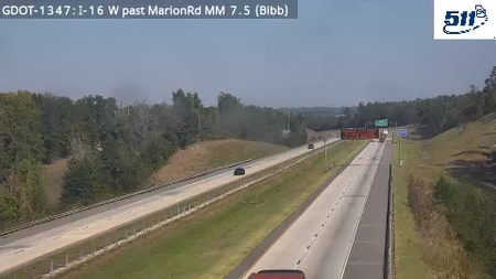 I-16 W past MarionRd MM 7.5 live camera view