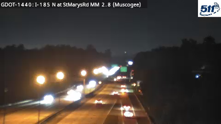 I-185 N at StMarysRd MM 2.8 live camera view