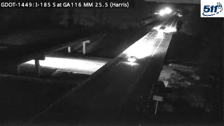 I-185 S at SR116 MM 25.5 live camera view