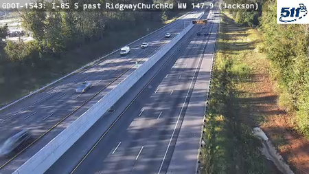 I-85 S past RidgewayChurchRd MM 147.9 live camera view