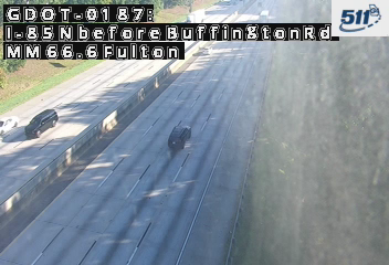 I-85 N before BuffingtonRd MM 66.6 live camera view