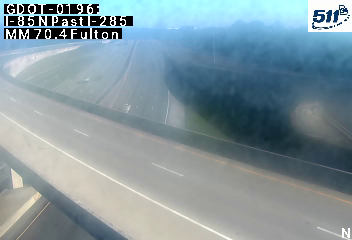 I-85 N past I-285 MM 70.4 live camera view