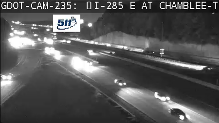 I-285 CW at ChambleeTuckerRd MM 33.6 live camera view
