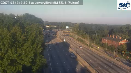 I-20 E at LoweryBlvd MM 55.6 live camera view