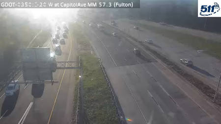 I-20 W at CapitolAve MM 57.3 live camera view