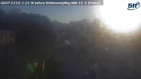 I-20 W before BillKennedyWay MM 59.9 live camera view