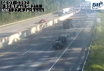 I-85 N past SR211 MM 127.4 live camera view