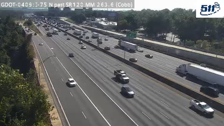 I-75 N past SR120 MM 263.6 live camera view