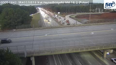 SR400/US19 N at HaynesBridgeRd MM 18.2 live camera view