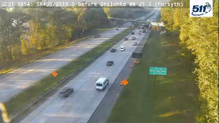 SR400/US19 S before McFarlandPkwy MM 25.2 live camera view