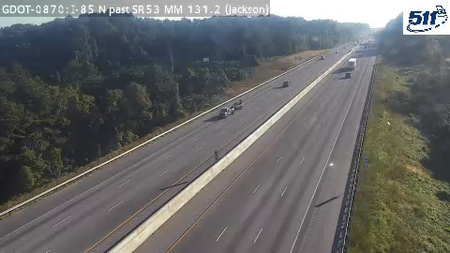 I-85 N past SR53 MM 131.2 live camera view