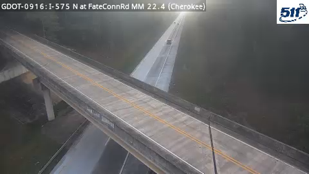 I-575 N at FateConnRd MM 22.4 live camera view