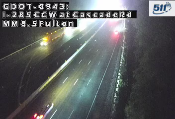 I-285 CCW at CascadeRd MM 6.6 live camera view