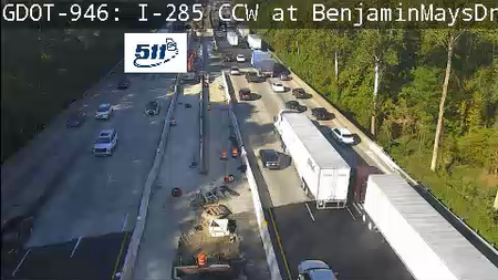 I-285 CW at BenjaminEMaysDr MM 8.5 live camera view