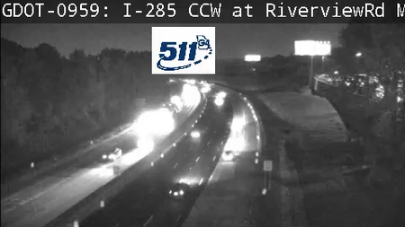 I-285 CCW at RiverviewRd MM 13.9 live camera view