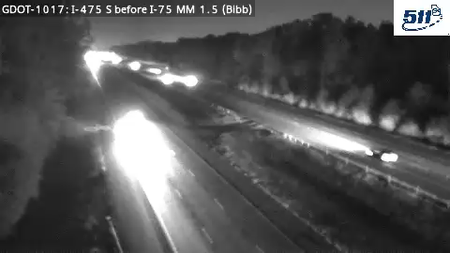 I-475 S before I-75 MM 1.5 live camera view