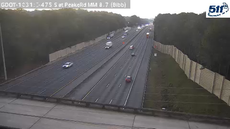 I-475 S at PeakeRd MM 8.7 live camera view