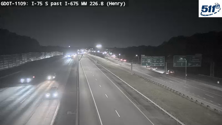 I-75 S past I-675 MM 226.8 live camera view