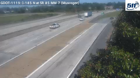I-185 N at SR85 MM 7 live camera view