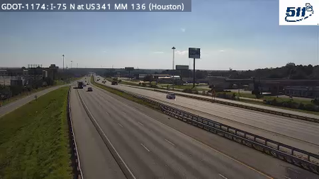 I-75 N at US341 MM 136 live camera view