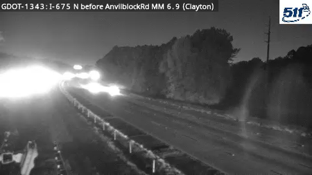 I-675 N before AnvilblockRd MM 6.9 live camera view