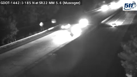 I-185 N at SR22 MM 5.6 live camera view
