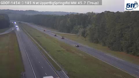 I-185 N at UpperBigSpringsRd MM 45.7 live camera view