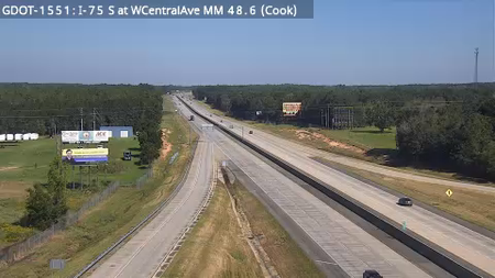 I-75 S at WCentralAve MM 48.6 live camera view
