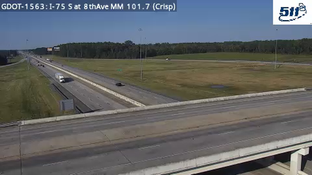 I-75 S at 8thAve MM 101.7 live camera view