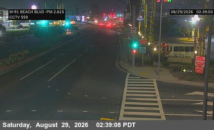 SR-91 : (559) Beach Blvd live camera view