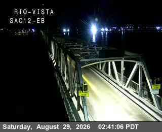 Hwy 12 at Rio Vista Bridge East live camera view