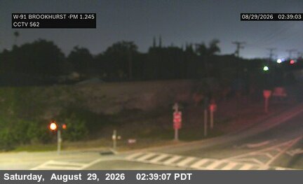 SR-91 : (562) Brookhurst St live camera view