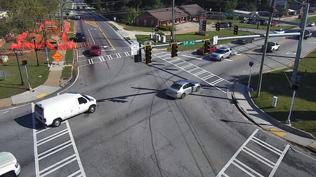 CLAY-041_034033: SR 42 at Rex Rd (CLAYTON) live camera view