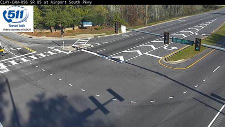 CLAY-181_093073: SR 85 at Airport South Pkwy (CLAYTON) live camera view