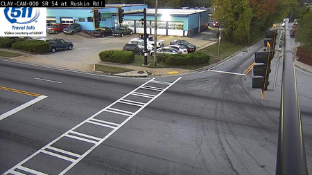 CLAY-213_112113: SR 54/Jonesboro Rd at Ruskin Dr (CLAYTON) live camera view
