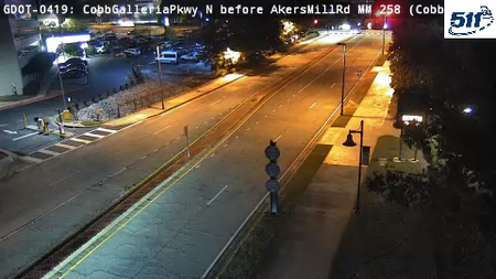 CobbGalleriaPkwy N before AkersMillRd MM 258 live camera view