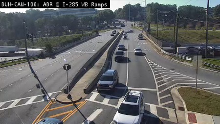 Ashford Dunwoody Rd at I-285 WB live camera view