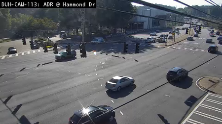 Ashford Dunwoody Rd at Hammond Dr live camera view