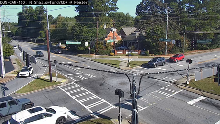 Chamblee Dunwoody Rd at Peeler Rd live camera view