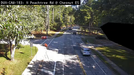 N Peachtree Rd at Chestnut ES PHB live camera view