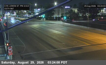 SR-91 : (567) Lemon St live camera view