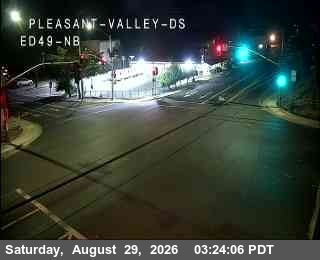 Hwy 49 at Pleasant Valley live camera view