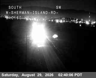 Hwy 160 at Sherman Island Rd live camera view