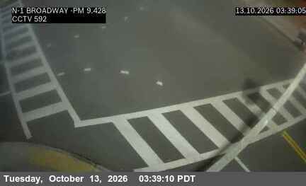 SR-1 : (592) NB PCH at Broadway live camera view